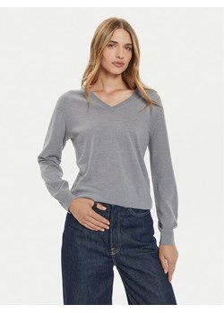 United Colors Of Benetton Sweter 11AHD401L Szary Regular Fit ze sklepu MODIVO w kategorii Swetry damskie - zdjęcie 182712786