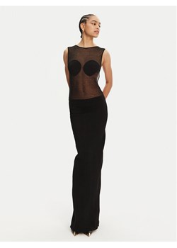 JACQUEMUS Sukienka wieczorowa 251KN592-2434 Czarny Regular Fit ze sklepu MODIVO w kategorii Sukienki - zdjęcie 182712965