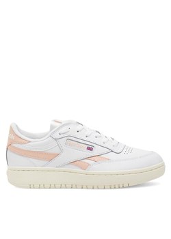 Reebok Sneakersy Club C Double Revenge 100033101 Écru ze sklepu MODIVO w kategorii Buty sportowe damskie - zdjęcie 182712966