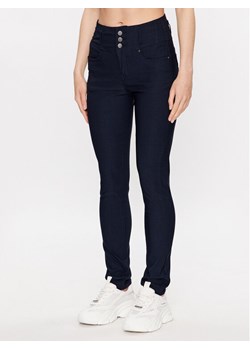 Fransa Spodnie materiałowe 601749 Szary Regular Fit ze sklepu MODIVO w kategorii Spodnie damskie - zdjęcie 182712987