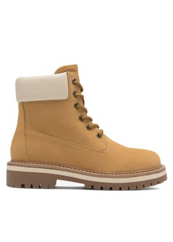 JENNY Botki KATICA WS2911-04 Brązowy ze sklepu MODIVO w kategorii Workery damskie - zdjęcie 182712997