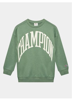 Champion Bluza 306359 Zielony Regular Fit ze sklepu MODIVO w kategorii Bluzy chłopięce - zdjęcie 182713045