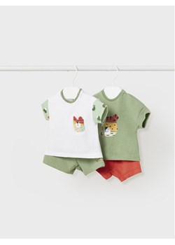 Mayoral Komplet 2 t-shirtów i spodenek 1629 Kolorowy Regular Fit ze sklepu MODIVO w kategorii Komplety niemowlęce - zdjęcie 182713139