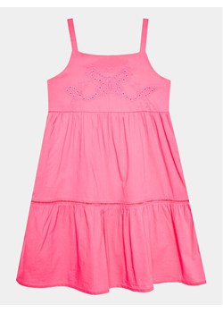 United Colors Of Benetton Sukienka codzienna 4JO1GV00V Różowy Regular Fit ze sklepu MODIVO w kategorii Sukienki dziewczęce - zdjęcie 182713296