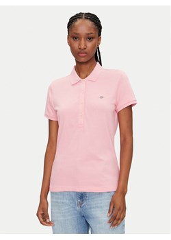 Gant Polo Sheild 4200870 Różowy Slim Fit ze sklepu MODIVO w kategorii Bluzki damskie - zdjęcie 182713317