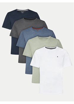 Jack&Jones Komplet 5 t-shirtów Paulos 12277958 Kolorowy Standard Fit ze sklepu MODIVO w kategorii T-shirty męskie - zdjęcie 182713418