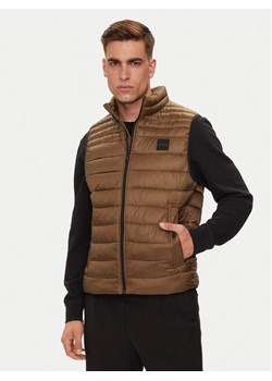 Boss Kamizelka Odeno1 50505255 Beżowy Slim Fit ze sklepu MODIVO w kategorii Kamizelki męskie - zdjęcie 182713478