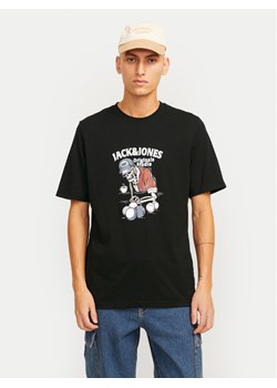 Jack&Jones T-Shirt Eight Skull 12264841 Czarny Standard Fit ze sklepu MODIVO w kategorii T-shirty męskie - zdjęcie 182713509