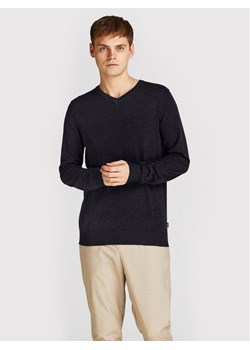 Jack&Jones Sweter Emil 12208365 Czarny Regular Fit ze sklepu MODIVO w kategorii Swetry męskie - zdjęcie 182713527