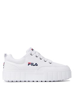 Fila Sneakersy Sandblast C FFW0062.10004 Biały ze sklepu MODIVO w kategorii Trampki damskie - zdjęcie 182713535