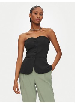 ViCOLO Top TS0098 Czarny Slim Fit ze sklepu MODIVO w kategorii Bluzki damskie - zdjęcie 182713537