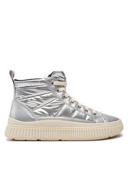 Geox Sneakersy J Laquinny Girl J46M3C 0LVNF C1007 S Srebrny ze sklepu MODIVO w kategorii Buty sportowe dziecięce - zdjęcie 182713597