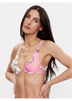 Guess Góra od bikini E3GJ07 MC04R Różowy ze sklepu MODIVO w kategorii Stroje kąpielowe - zdjęcie 182713715