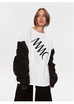 MMC Studio Bluza 3 Biały Relaxed Fit ze sklepu MODIVO w kategorii Bluzy damskie - zdjęcie 182713888