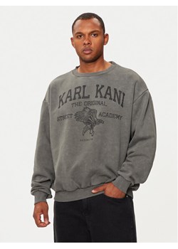 Karl Kani Bluza Street Academy 60290006 Szary Regular Fit ze sklepu MODIVO w kategorii Bluzy męskie - zdjęcie 182713935