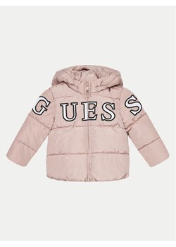 Guess Kurtka puchowa K4BL10 WB240 Różowy Regular Fit ze sklepu MODIVO w kategorii Kurtki dziewczęce - zdjęcie 182713956