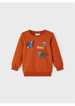 NAME IT Bluza 13221575 Pomarańczowy Regular Fit ze sklepu MODIVO w kategorii Bluzy chłopięce - zdjęcie 182713965