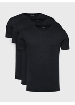 Boss Komplet 3 t-shirtów Classic 50475285 Czarny Regular Fit ze sklepu MODIVO w kategorii T-shirty męskie - zdjęcie 182714009