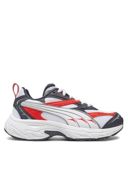 Puma Sneakersy Morphic Techie Jr 396621 06 Biały ze sklepu MODIVO w kategorii Buty sportowe dziecięce - zdjęcie 182714068