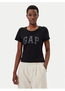 Gap T-Shirt 729555-06 Czarny Regular Fit ze sklepu MODIVO w kategorii Bluzki damskie - zdjęcie 182714117