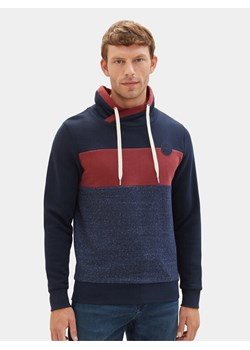 Tom Tailor Bluza 1037761 Granatowy Regular Fit ze sklepu MODIVO w kategorii Bluzy męskie - zdjęcie 182714165