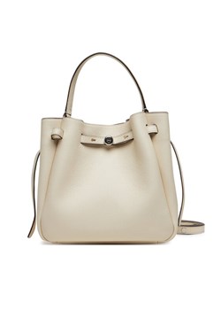 Tory Burch Torebka Romy Bucket Bag 166982 Écru ze sklepu MODIVO w kategorii Torebki worki - zdjęcie 182714185