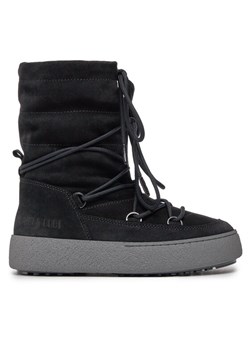 Moon Boot Śniegowce Ltrack Suede 24501100003 Czarny ze sklepu MODIVO w kategorii Śniegowce damskie - zdjęcie 182714305