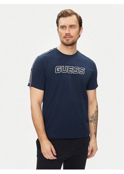 Guess T-Shirt Arlo Z4GI18 J1314 Niebieski Regular Fit ze sklepu MODIVO w kategorii T-shirty męskie - zdjęcie 182714317