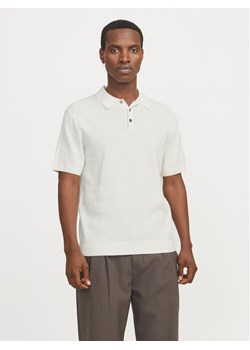 Jack&Jones Polo Cooper 12271483 Biały Regular Fit ze sklepu MODIVO w kategorii T-shirty męskie - zdjęcie 182714326