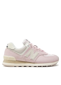 New Balance Sneakersy WL574DL2 Różowy ze sklepu MODIVO w kategorii Buty sportowe damskie - zdjęcie 182714348