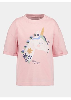 Blue Seven T-Shirt 702308 X Różowy Regular Fit ze sklepu MODIVO w kategorii Bluzki dziewczęce - zdjęcie 182714388