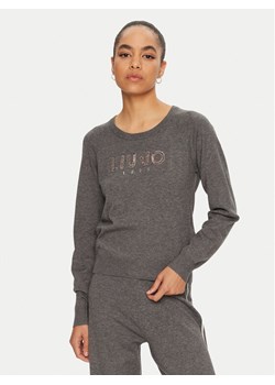 Liu Jo Sport Sweter TF4286 MS63L Szary Regular Fit ze sklepu MODIVO w kategorii Swetry damskie - zdjęcie 182714405