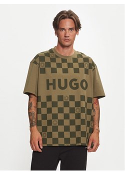 Hugo T-Shirt Narliparo 50517942 Zielony Loose Fit ze sklepu MODIVO w kategorii T-shirty męskie - zdjęcie 182714429
