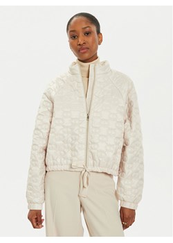 TWINSET Kurtka przejściowa 242TP2021 Écru Relaxed Fit ze sklepu MODIVO w kategorii Kurtki damskie - zdjęcie 182714446
