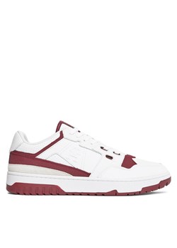 Tommy Hilfiger Sneakersy Th Basket Street Lth FM0FM04874 Biały ze sklepu MODIVO w kategorii Buty sportowe męskie - zdjęcie 182714476