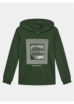 Jack&Jones Junior Bluza 12237091 Zielony Regular Fit ze sklepu MODIVO w kategorii Bluzy chłopięce - zdjęcie 182714648
