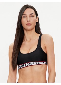 KARL LAGERFELD Góra od bikini 240W2221 Czarny ze sklepu MODIVO w kategorii Stroje kąpielowe - zdjęcie 182714665