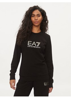 EA7 Emporio Armani Bluza 8NTM35 TJTXZ 0200 Czarny Regular Fit ze sklepu MODIVO w kategorii Bluzy damskie - zdjęcie 182714706