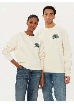 Filling Pieces Bluza Unisex Gowtu 7453392 Écru Regular Fit ze sklepu MODIVO w kategorii Bluzy męskie - zdjęcie 182714709