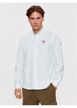 Aeronautica Militare Koszula 232CA1238CT3213 Niebieski Regular Fit ze sklepu MODIVO w kategorii Koszule męskie - zdjęcie 182714765
