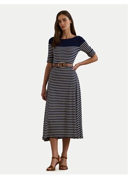 LAUREN RALPH LAUREN Sukienka codzienna 250957728002 Granatowy Regular Fit ze sklepu MODIVO w kategorii Sukienki - zdjęcie 182714785