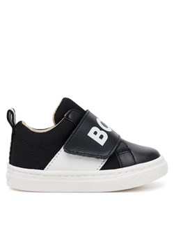 BOSS Sneakersy J52161 M Czarny ze sklepu MODIVO w kategorii Buty sportowe dziecięce - zdjęcie 182714837