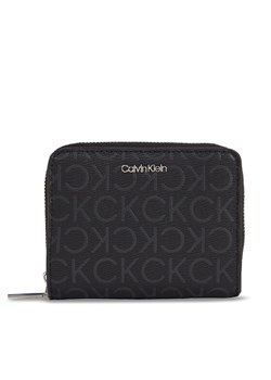 Calvin Klein Mały Portfel Damski Ck Must Md Z/A Wallet_Epi Mono K60K611932 Czarny ze sklepu MODIVO w kategorii Portfele damskie - zdjęcie 182714839