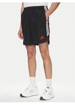 adidas Szorty sportowe Manchester United UBP JF0369 Czarny Regular Fit ze sklepu MODIVO w kategorii Spodenki męskie - zdjęcie 182714925