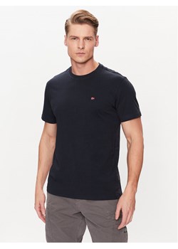 Napapijri T-Shirt Salis NP0A4H8D Granatowy Regular Fit ze sklepu MODIVO w kategorii T-shirty męskie - zdjęcie 182715039