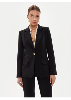 Elisabetta Franchi Marynarka GI-094-46E2-V500 Czarny Regular Fit ze sklepu MODIVO w kategorii Marynarki damskie - zdjęcie 182715079
