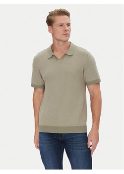 Jack&Jones Polo Ceaston 12273012 Zielony Regular Fit ze sklepu MODIVO w kategorii T-shirty męskie - zdjęcie 182715106