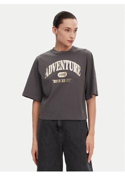 PINKO T-Shirt Niamey 104604 A2CS Szary Regular Fit ze sklepu MODIVO w kategorii Bluzki damskie - zdjęcie 182715188