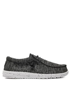 Hey Dude Mokasyny Wally Sport Knit 40536-066 Czarny ze sklepu MODIVO w kategorii Mokasyny męskie - zdjęcie 182715247