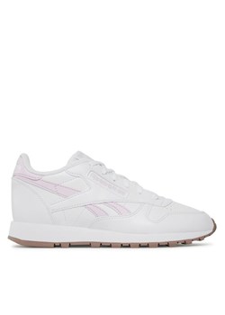 Reebok Sneakersy Classic Leather HQ1496 Biały ze sklepu MODIVO w kategorii Buty sportowe damskie - zdjęcie 182715276
